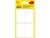 Avery etiket Zweckform 54x35mm wit blister a 24 etiketjes