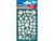 Avery etiket Z-design Christmas pakje a 2 vel zilveren sterren 52812