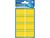 Avery diepvriesetiket Z-design Home 36x28mm 40 etiketten geel