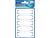 Avery huishoudetiket Z-design Home pakje a 3 vel blauw gekaderd