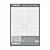 Canson Kalkpapier blok met rasterpatroon A4 - 50 vel 90g