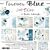 Craft O' Clock FOREVER BLUE - a set of papers 20,3x20,3cm