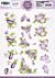 3D Cutting Sheet - Precious Marieke - Purple Blossom - Violet