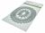 CraftEmotions Die - frame lang ovaal Cristal shine Card 10,5x14,8cm 10,1 x 11,2cm 