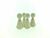 CraftEmotions Houten poppetjes, 50mm 4st.
