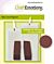 CraftEmotions Waskleurpigment bruin rood 2 sticks 30 x 10 x 10mm =  +/- 5 gr