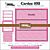 Crealies Cardzz Frame & Inlay Claudia 3x rechthoek CLCZ532 11,5x11,5 - 11x11cm + inlay dies