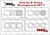 Crealies Stencilzz/Maskzz 4x Slimline glad en ruwe randen 21 x 10,5 cm 