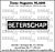 Crealies Texto Negativo Die BETERSCHAP - NL (H) NL02H max. 17x64mm