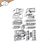 ECD Art Journal Specials Remember Moments Stamp Passport Stamps