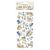 Stamperia Timeless Rub-On 4x8,5 Inch Flowers (DFLRB160)