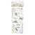 Stamperia Timeless Rub-On 4x8,5 Inch Letters (DFLRB161)