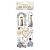 Stamperia Timeless Rub-On 4x8,5 Inch Wedding (DFLRB162)
