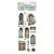 Stamperia Venice City of Art Rub-On 4x8,5 Inch Doors and Windows (DFLRB169)