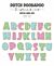 Dutch Doobadoo Card Art Alfabet 10 cm 470.784.257