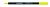 edding-4200 porselein brushpen geel  1ST 1-4 mm