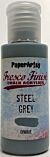 PaperArtsy Fresco Finish - Steel Grey {Seth Apter}