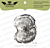Lesia Zgharda Design Stamp houtschijf FL131