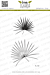Lesia Zgharda Design photopolymer Stamp Set Palm leaves FL191