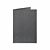 Papicolor dubbele kaart staand A6 105x148mm donkergrijs (971)