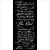 Stamperia The Owl's House Thick Stencil 20X25cm Letter (KSTDL126)