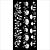 Stamperia Whispering Woods Thick Stencil 12x25cm 3 Stripes  (KSTDL130)