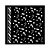 Stamperia Candy Christmas Thick stencil 18X18cm Candycanes Pattern  (KSTDQ124)