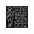 Stamperia Alice in Christmas Thick Stencil 12X12cm Soldiers (KSTDS58)