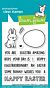 Lawn Fawn 3x4 clear stamp set Eggstraordinary Easter Add-On