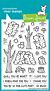 Lawn Fawn 4x6 clear stamp set porcu-pine for you