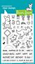 Lawn Fawn 4x6 clear stamp set kanga-rrific