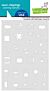 Lawn Fawn stencils sweet spiders coloring stencil