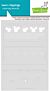 Lawn Fawn stencils simply celebrate graduation coloring stencils