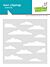 Lawn Fawn stencils stratus cloud background stencil