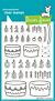 Lawn Fawn 4x6 clear stamp set cake it easy