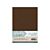 A5 Chocoladebruin Linnenkarton