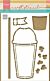 Marianne D Craft Stencil - Smoothie kop PS8121 21x15cm