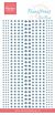 Marianne D Rhine stones Rhine stones - Ijs blauw CA3163 100x210mm