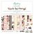 Mintay See You In Paris 6x6 Inch Scrapbooking Paper Pad