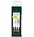 Etui FC Pitt Artist Pen etui 4 stuks zwart M/F/S/XS