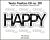 Crealies Texto Positivo Dies HAPPY (POSEN201)