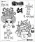 Ranger Dylusions Cling Stamp Set High Tea DYR80268 Dyan Reaveley
