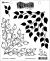 Ranger Dylusions Cling Stamp Set Leaf Me Be DYR81692 Dyan Reaveley 