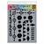 Ranger Dylusions Stencils Number frame - Large  Dyan Reaveley   