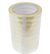 Plakband Raadhuis 15mm x 66m PP transparant 1 rol