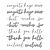 Spellbinders Vivid Script Sentiments Etched Dies (S5-679)
