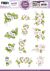 3D Push out Sheet - Precious Marieke - Purple Blossom - Amethyst