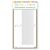 Waffle Flower Perforated Pinking Bookmarks