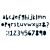Sizzix Tim Holtz Bigz XL Alphabet Die - Cutout Lower 