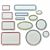 Sizzix Thinlits Die Set 13PK Vintage Labels 665929 Tim Holtz 